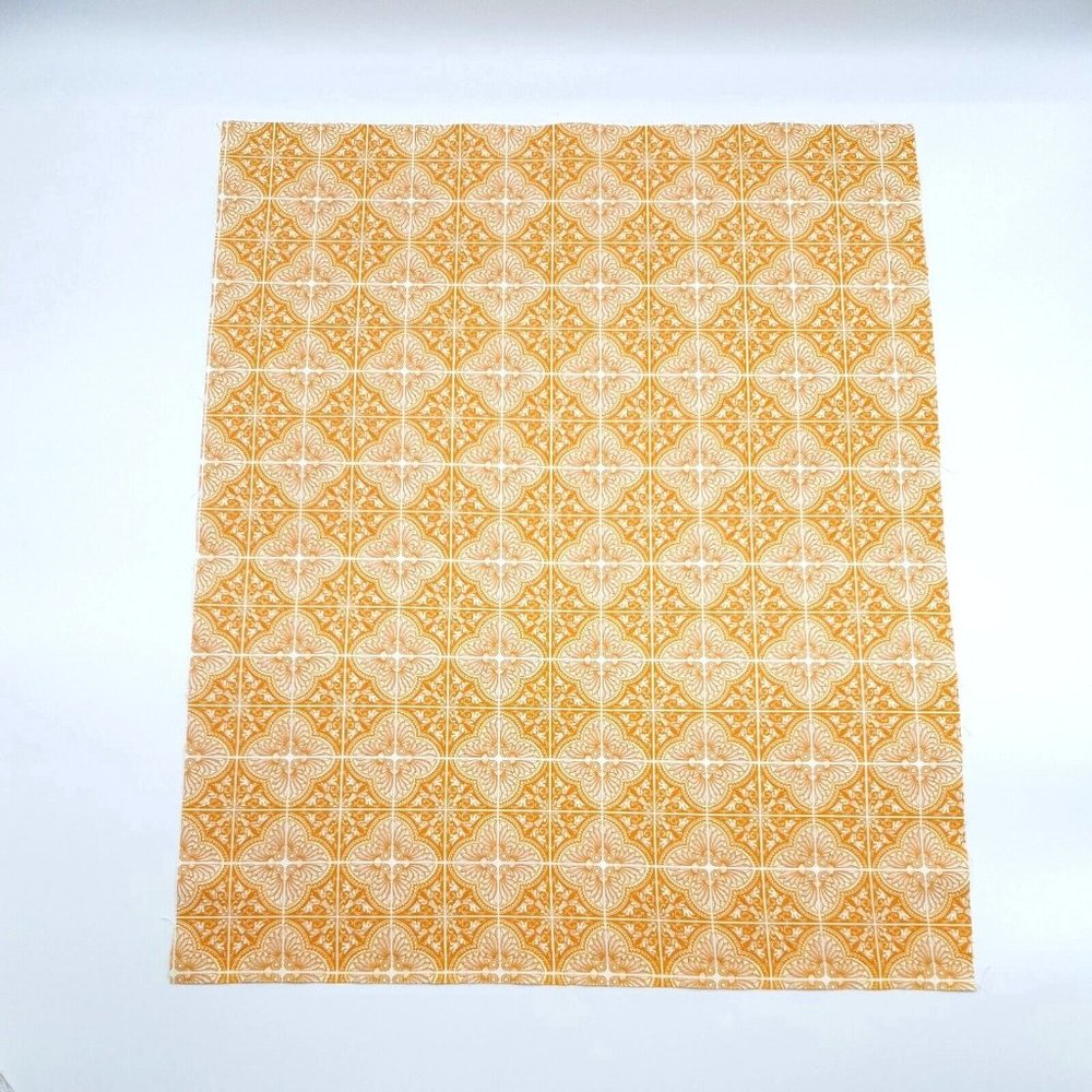 Mediterranean Tile Fat Quarter Fabric Square 100% Cotton 18" x 21" Minimum Cut